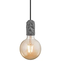 Lampa wisząca HANG Nordlux E27 40W Porcelana Szary