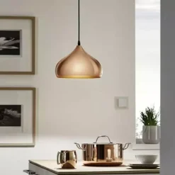 Lampa wisząca HAPTON miedziana (49449 - Eglo) - żyrandol