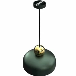 Lampa Wisząca HARALD GOLD/GREEN 1xE27 (MLP7694) - Milagro