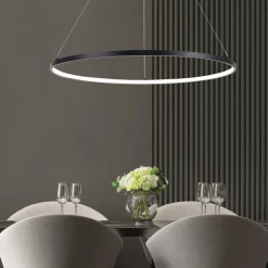 Lampa wisząca HORIK LAMPA Ø 90 (PEN89424-90BK) - Zuma Line