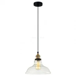 Lampa wisząca Hubert kol. czarny, złoty (MDM-2381/1) Italux - żyrandol