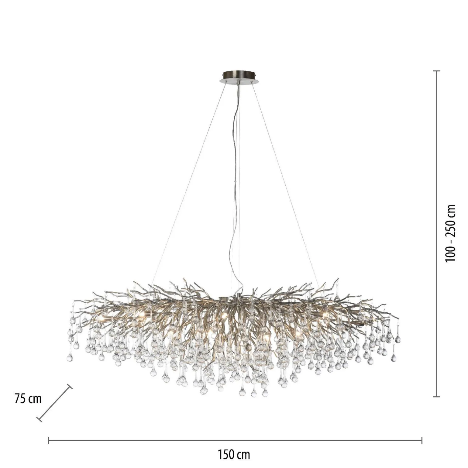 Lampa wisząca ICICLE (2031-55) - Paul Neuhaus