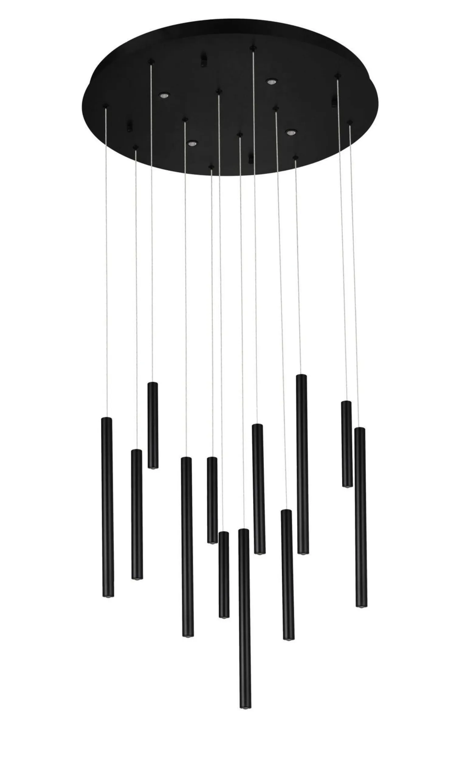 Lampa wisząca ILIOS 12 PENDANT 3-STEP DIMM Czarny (AZ5744) - Azzardo