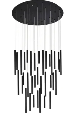Lampa wisząca ILIOS 36 PENDANT 3-STEP DIMM Czarny (AZ5747) - Azzardo
