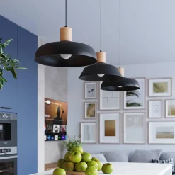 Lampa wisząca INDY czarna (SL.1324) - Sollux Lighting