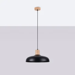 Lampa wisząca INDY czarna (SL.1324) - Sollux Lighting