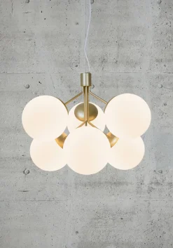 Lampa wisząca IVONA 6 mosiądz (2112163035) - Nordlux