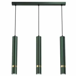 Lampa wisząca JOKER GREEN/GOLD 3xGU10 (MLP7721) - Milagro