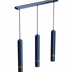 Lampa wisząca JOKER NAVY BLUE/GOLD 3xGU10 (MLP7726) - Milagro