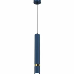 Lampa wisząca JOKER NAVY BLUE/GOLD 1 (MLP7725) - Milagro