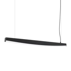 Lampa wisząca JORUN 120 czarna LED 4000K (TH.320) - Thoro Lighting