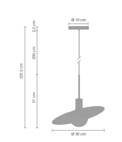 Lampa wisząca JUPITER (ST-1737M) - Step into Design