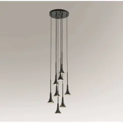 Lampa wisząca KANZAKI (czarny) (7942) - Shilo