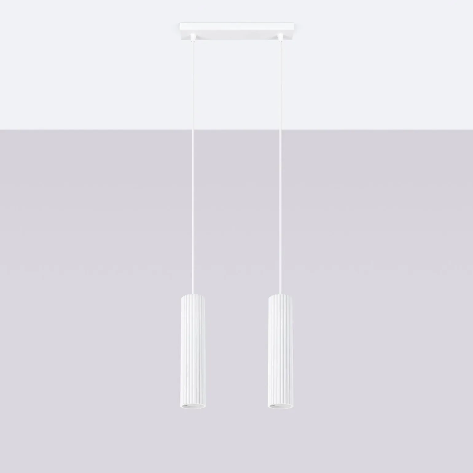 Lampa wisząca KARBON 2 biały (SL.1536) - Sollux Lighting