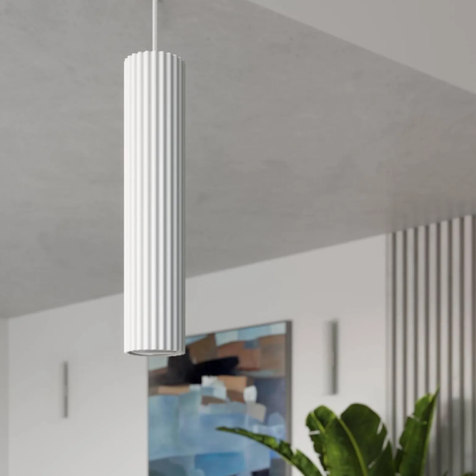 Lampa wisząca KARBON 2 biały (SL.1536) - Sollux Lighting