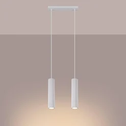 Lampa wisząca KARBON 2 biały (SL.1536) - Sollux Lighting