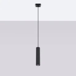 Lampa wisząca KARBON 1 czarny (SL.1573) - Sollux Lighting
