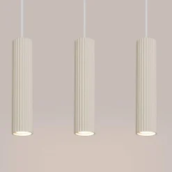 Lampa wisząca KARBON 3L beżowy (SL.1594) - Sollux Lighting