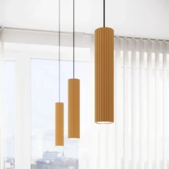 Lampa wisząca KARBON 3L złoty (SL.1556) - Sollux Lighting