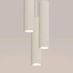 Lampa wisząca KARBON 3P beżowy (SL.1595) - Sollux Lighting