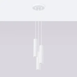 Lampa wisząca KARBON 3P biały (SL.1538) - Sollux Lighting