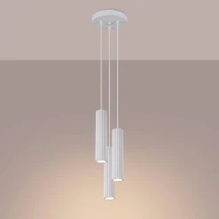 Lampa wisząca KARBON 3P biały (SL.1538) - Sollux Lighting
