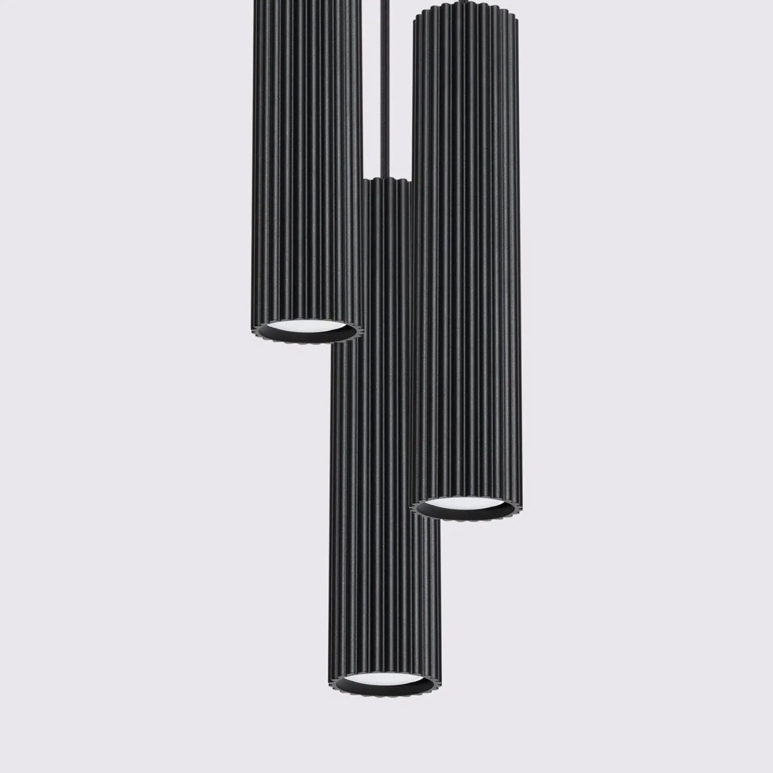 Lampa wisząca KARBON 3P czarny (SL.1576) - Sollux Lighting