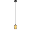 Lampa Wisząca Keso 1 LED czarna (PL0141-1) - Yaskr