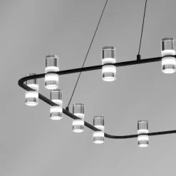 Lampa Wisząca KINGFORT Kol. Beżowy 3000K (0085.31.NE) - Vivida