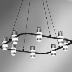 Lampa Wisząca KINGFORT Kol. Beżowy 3000K (0085.30.NE) - Vivida