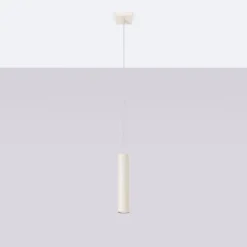 Lampa wisząca LAGOS 1 beżowa (SL.1479) - Sollux Lighting