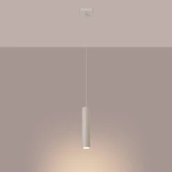 Lampa wisząca LAGOS 1 beżowa (SL.1479) - Sollux Lighting