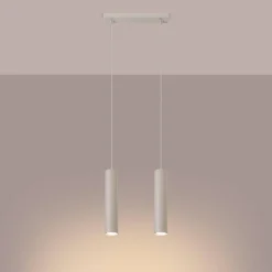 Lampa wisząca LAGOS 2 beżowa (SL.1480) - Sollux Lighting