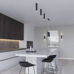 Lampa wisząca LAGOS 2 czarny (SL.0328) - Sollux