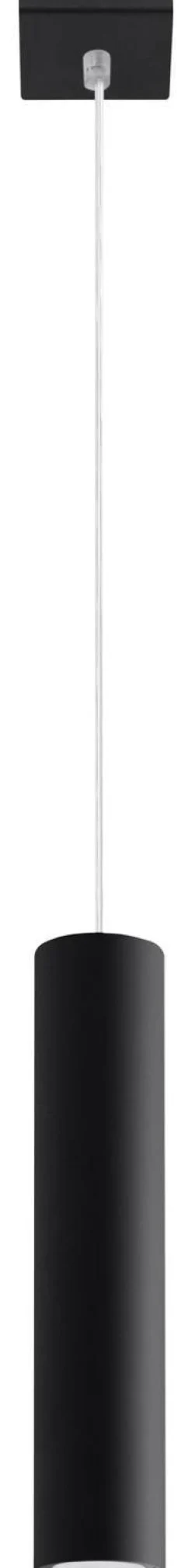 Lampa wisząca LAGOS 1 czarny (SL.0327) - Sollux