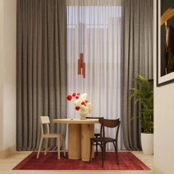 Lampa wisząca LAGOS 2 ochra czerwona (SL.1490) - Sollux Lighting