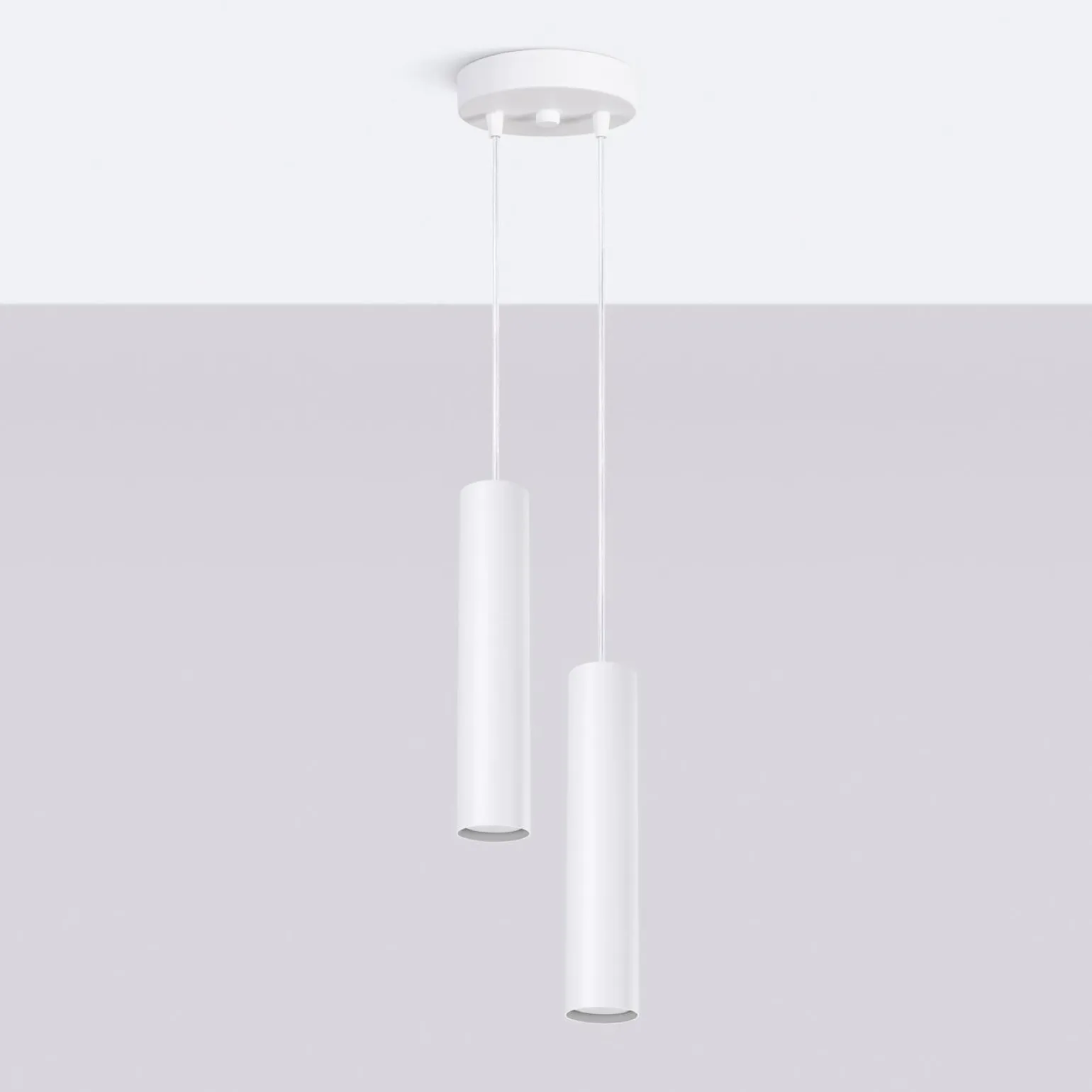 Lampa wisząca LAGOS 2P biała (SL.1868) - Sollux Lighting