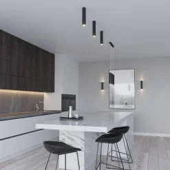 Lampa wisząca LAGOS 2P czarna (SL.1869) - Sollux Lighting