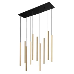 LAMPA WISZĄCA LASER X SOLID BRASS | MOSIĄDZ (8924) - Nowodvorski - żyrandol