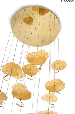 Lampa wisząca LEAFS DISC złota (MSE1501100168) - Moosee