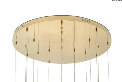 Lampa wisząca LEAFS DISC złota (MSE1501100168) - Moosee