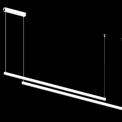 Lampa wisząca led podwójna regulowana, świecąca góra-dół MIAMI (8839) - Argon