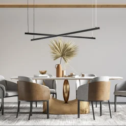 Lampa wisząca led podwójna regulowana, świecąca góra-dół MIAMI (8838) - Argon