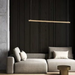 Lampa wisząca led pojedyczna, świecącą góra-dół MIAMI (8836) - Argon