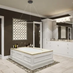 Lampa wisząca Ledowe Okręgi No.1 80cm in 4k czarna AltavolaDesign (LA073/P_80_in_4k_black) - ALTAVOLA DESIGN