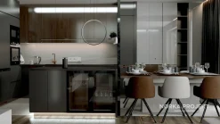 Lampa wisząca LINEA No.2 Φ40 cm czarna 4k Altavola Design (LA087/PX143_40_4k_black) - ALTAVOLA DESIGN