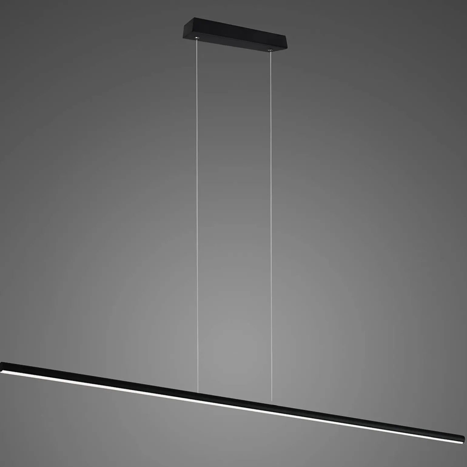 Lampa wisząca LINEA No.1 100cm 4k 16W Altavola Design (LA089/P_100_4k_16W_black) - ALTAVOLA DESIGN