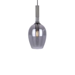 Lampa wisząca LUGANO SMOKED 1 (ML8813) - Milagro