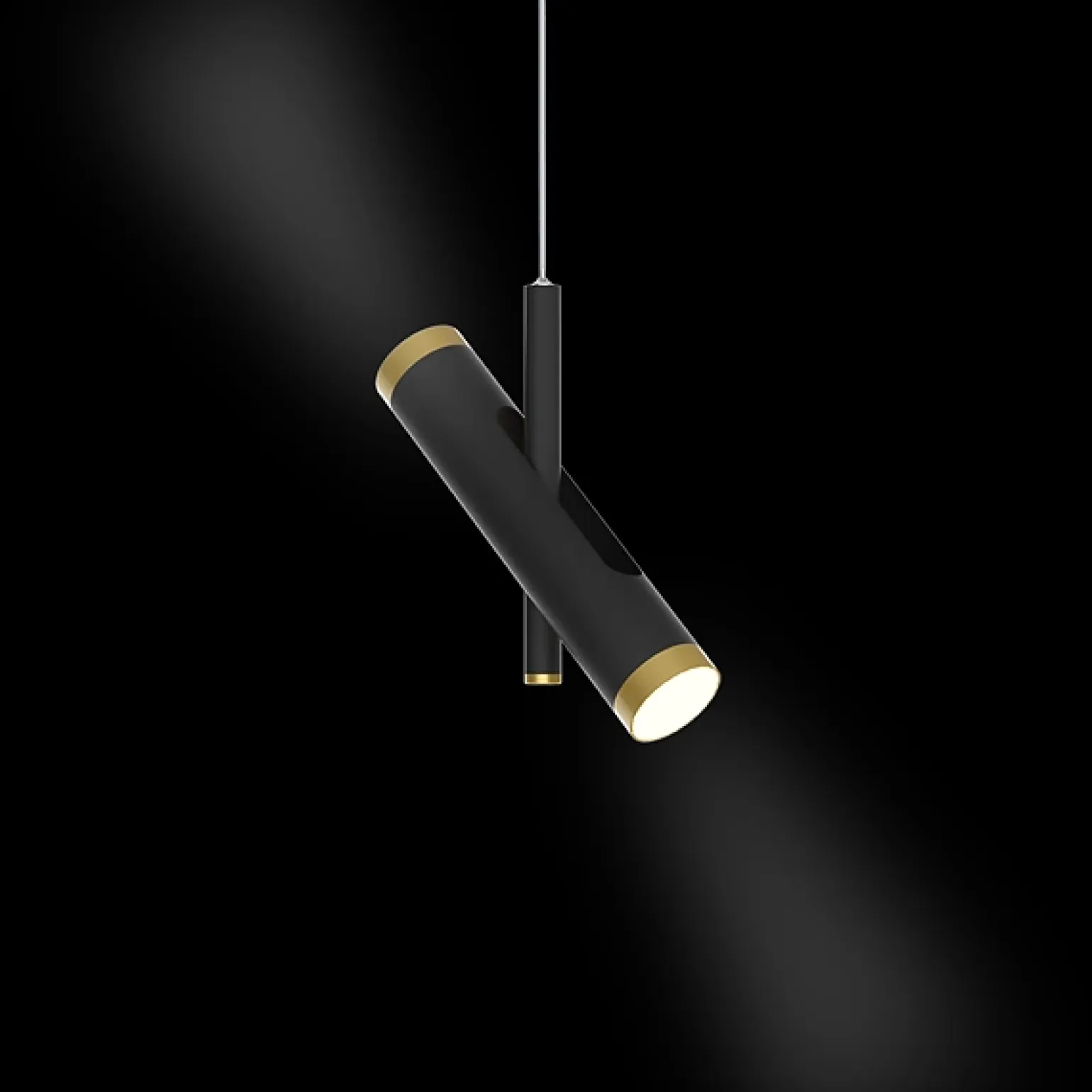 Lampa wisząca LUNETTE No. 4 czarna Altavola Design (LA062/CL3_black) - ALTAVOLA DESIGN