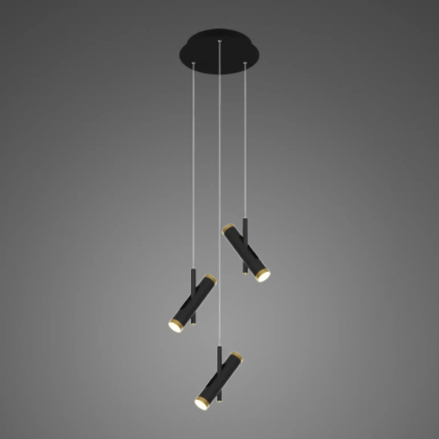 Lampa wisząca LUNETTE No. 3 czarna Altavola Design (LA062/P3_black) - ALTAVOLA DESIGN